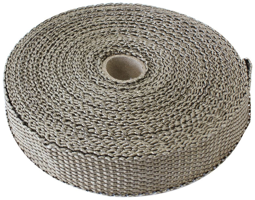 Aeroflow Performance 1" Wide, 50ft Length, Titanium Exhaust Insulation Wrap AF91-3008 Autofit