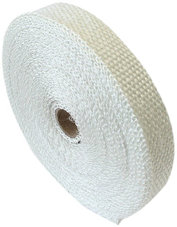 Aeroflow Performance 1" Wide, 50ft Length, White Exhaust Insulation Wrap AF91-3000 Autofit