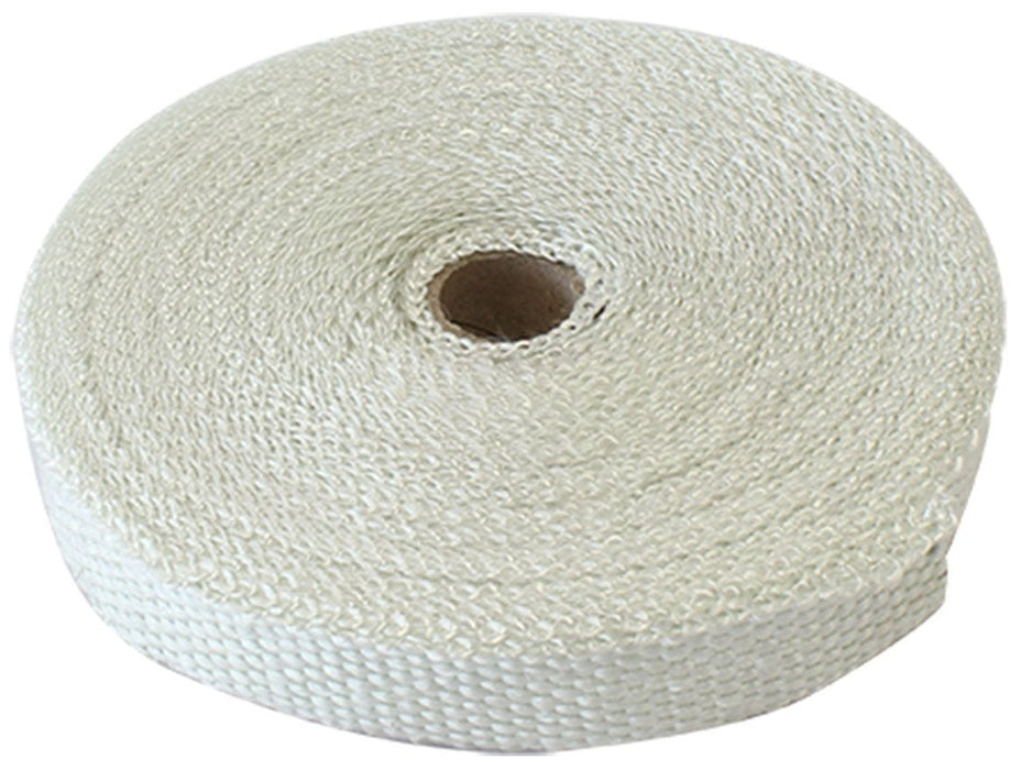 Aeroflow Performance 1" Wide, 50ft Length, White Exhaust Insulation Wrap AF91-3000 Autofit