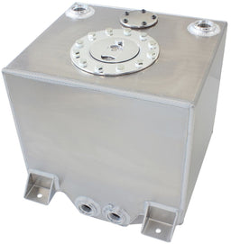 Aeroflow Performance 10-1/4" L x 11-13/16" W x 10-1/4" H (26cm x 30cm x 26cm) Aluminium 5 Gallon (19L) Fuel Cell with Cavity/Sump AF85-2050A Autofit