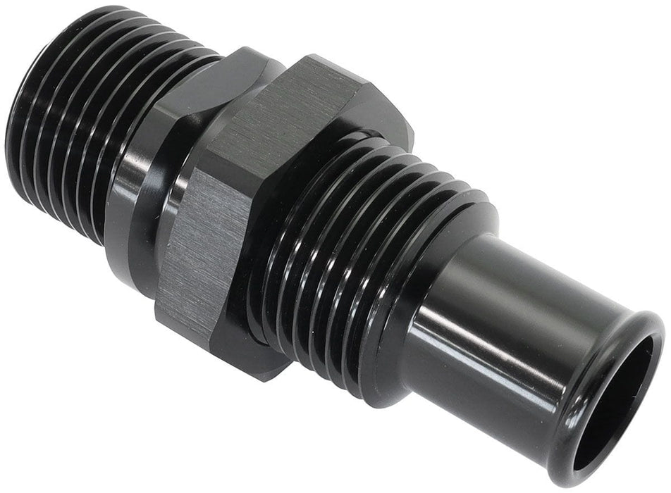 Aeroflow Performance #10 Air Conditioning To 5/8" Barb Bulkhead Insert #10 Air Conditioning To 5/8" Barb Bulkhead Insert AF88-2012BLK Autofit