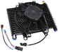 Aeroflow Performance -10 ORB, 13-1/2" x 9" x 3-1/2", with Fan & Switch Competition Oil & Transmission Cooler AF72-6001 Autofit