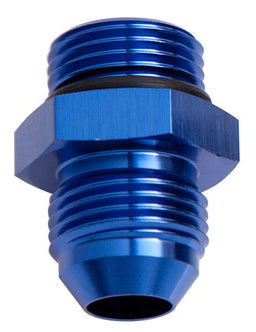 Aeroflow Performance -10 ORB to -4AN, Blue Finish ORB to AN Straight Male Flare Adapter AF920-04-10 Autofit