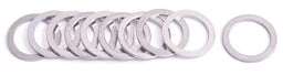 Aeroflow Performance 10 Pack Aluminium Washers suit -6AN, 14mm (9/16") I.D, 20mm (13/16 ") O.D AF177-06 Autofit