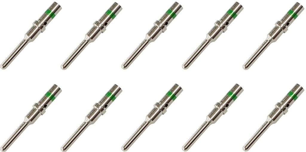 Aeroflow Performance 10-Pack Replacement WeatherTight Male Pins AF49-9021 Autofit