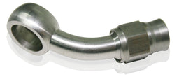 Aeroflow Performance 10mm (3/8") Banjo to -3AN PTFE Hose End Stainless Steel 45° Banjo Fitting AF208-03 Autofit