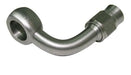 Aeroflow Performance 10mm (3/8") Banjo to -3AN PTFE Hose End Stainless Steel 90° Banjo Fitting AF219-03 Autofit