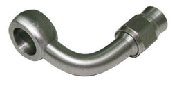 Aeroflow Performance 10mm (3/8") Banjo to -3AN PTFE Hose End Stainless Steel 90° Banjo Fitting AF219-03 Autofit