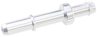 Aeroflow Performance 10mm/3/8" Barb to male hard tube, Silver Push-In to Barb EFI Fuel Fitting AF810-06S Autofit