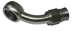 Aeroflow Performance 11.2mm (7/16") Banjo to -3AN PTFE Hose End Stainless Steel 45° Banjo Fitting AF209-03 Autofit