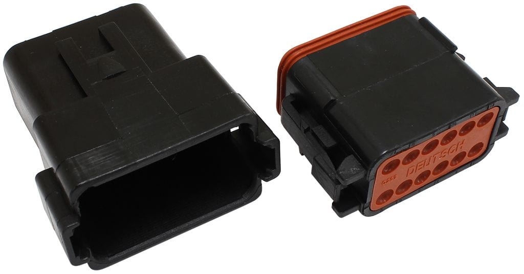 Aeroflow Performance 12 Pin Connector Suit 14 AWG WeatherTight Connector AF49-9012 Autofit
