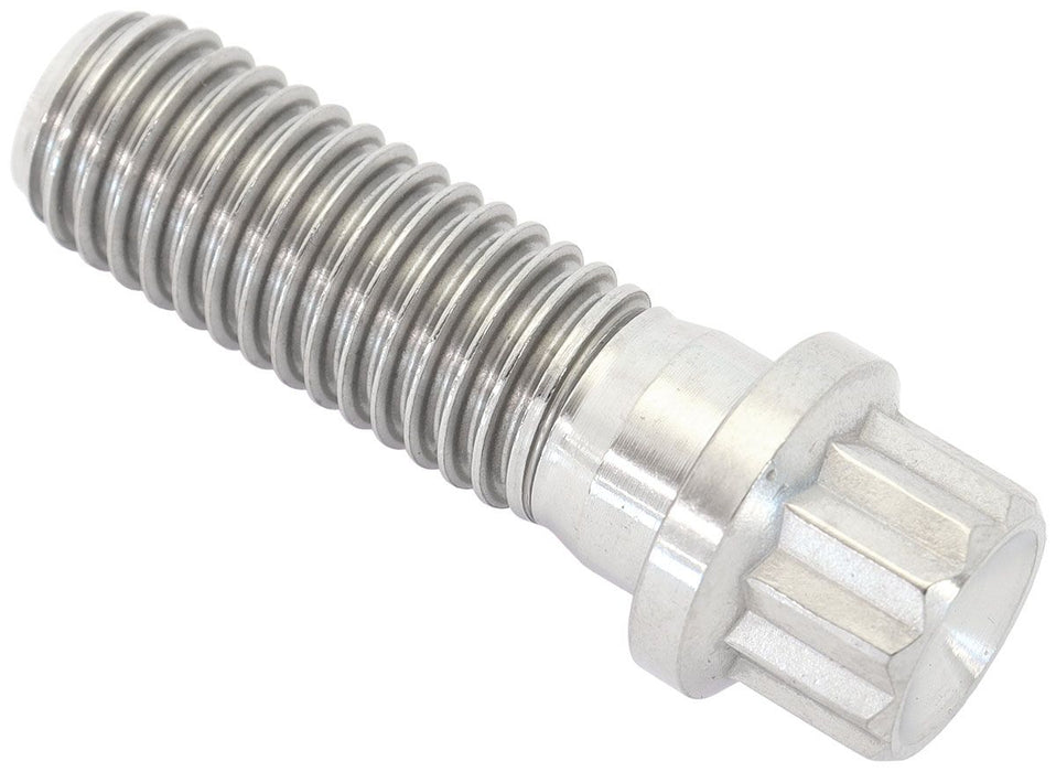 Aeroflow Performance 12 Point Head, Natural Finish, Sold Single. M10 x 1.50mm, UHL 30mm Titanium Bolt AF3504-1181 Autofit