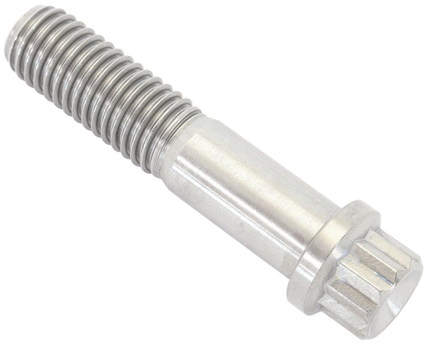 Aeroflow Performance 12 Point Head, Natural Finish, Sold Single. M10 x 1.50mm, UHL 45mm Titanium Bolt AF3504-1771 Autofit