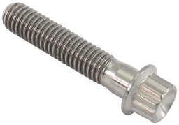 Aeroflow Performance 12 Point Head, Natural Finish, Sold Single. M6 x 1.00mm, UHL 30mm Titanium Bolt AF3501-1181 Autofit