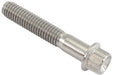 Aeroflow Performance 12 Point Head, Natural Finish, Sold Single. M6 x 1.00mm, UHL 35mm Titanium Bolt AF3501-1377 Autofit