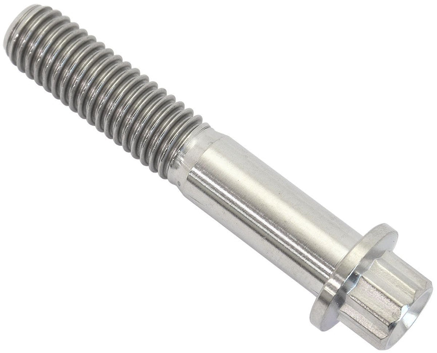 Aeroflow Performance 12 Point Head, Natural Finish, Sold Single. M8 x 1.25mm, UHL 45mm Titanium Bolt AF3502-1771 Autofit