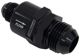 Aeroflow Performance -12AN to -8AN, Black Finish One Way Stepped Check Valve AF612-12-08BLK Autofit
