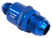Aeroflow Performance -12AN to -8AN, Blue Finish One Way Stepped Check Valve AF612-12-08 Autofit