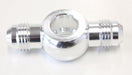 Aeroflow Performance 12mm (1/2") to -6AN, Silver Finish Alloy Double Ended AN Banjo AF721-06-06S Autofit