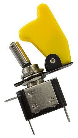 Aeroflow Performance 12v 20A Yellow Covered LED Rocket / Missile Switch AF49-5040 Autofit