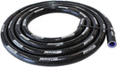 Aeroflow Performance 13ft. (4 metre) Length Gloss Black Reinforced Silicone Heater Hose 1" (25mm) I.D AF9255-100-13 Autofit