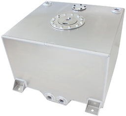 Aeroflow Performance 14-15/16" L x 16-1/8" W x 10-1/4" H (38cm x 41cm x 26cm) Aluminium 10 Gallon (38L) Fuel Cell with Cavity/Sump AF85-2100A Autofit