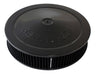 Aeroflow Performance 14" x 3", 7-5/16" neck,Flat Base with black washable cotton element Black Air Filter Assembly AF2251-1234 Autofit