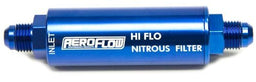 Aeroflow Performance 140 Micron Stainless Steel Element High Pressure Nitrous Filter -6AN AF66-2041 Autofit