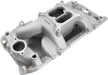 Aeroflow Performance 1500 - 6500 RPM, Square Bore Carburettor Pad, Non-EGR BB Chev Air Gap Dual Plane Intake Manifold, Natural Cast Finish AF6011-1001 Autofit