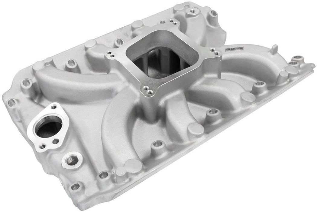 Aeroflow Performance 1500 - 6500 RPM, Square Bore Carburettor Pad, Non-EGR Holden 304 Low-Rise Single Plane Intake Manifold, Natural Cast Finish AF6000-400 Autofit