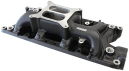 Aeroflow Performance 1500 - 6500 RPM, Square Bore Carburettor Pad, Non-EGR SB Ford 289-302 Windsor Air Gap Dual Plane Intake Manifold, Black Finish AF6210- Autofit