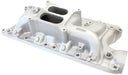 Aeroflow Performance 1500 - 6500 RPM, Square Bore Carburettor Pad, Non-EGR SB Ford 289-302 Windsor Street Dual Plane Intake Manifold, Natural Cast Finish A Autofit