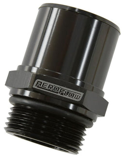 Aeroflow Performance -16 ORB to 1-3/8" (35mm) Barb, 55mm OAL, Black Finish ORB Barb Adapters AF926-22-16BLK Autofit