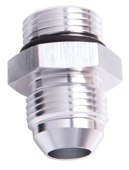 Aeroflow Performance -16 ORB to -16AN, Silver Finish ORB to AN Straight Male Flare Adapter AF920-16S Autofit