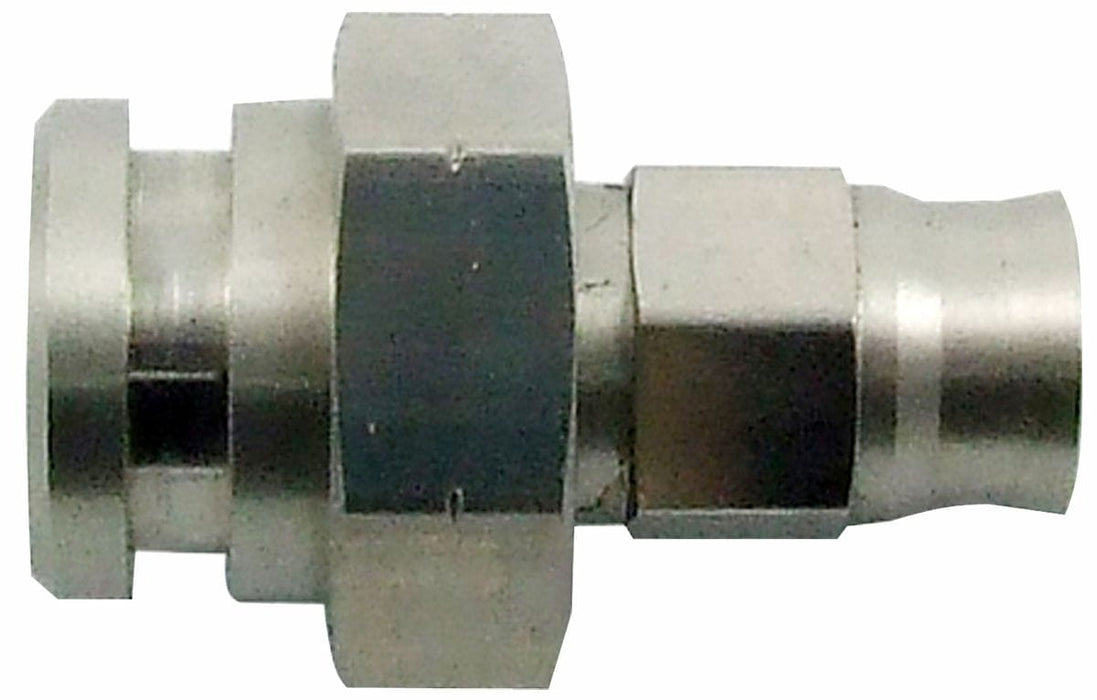 Aeroflow Performance 17mm Hex with Retainer Clip Recess. 7/16"-20 Stainless Steel 19mm Female Inverted Flare to -3AN Hose End AF234-03 Autofit