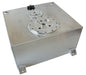 Aeroflow Performance 18-1/8" L x 20-1/16" W x 10-1/4" H (460mm L x 510mm W x 260mm H) Aluminium 15 Gallon (57L) Fuel Cell Flat Bottom Triple 40mm Pump Hanger & Fuel S Autofit