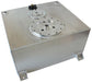 Aeroflow Performance 18-1/8" L x 20-1/16" W x 10-1/4" H (46cm x 51cm x 26cm) Aluminium 15 Gallon (57L) Fuel Cell Flat Bottom Triple 60mm Pump Hanger & Fuel S Autofit