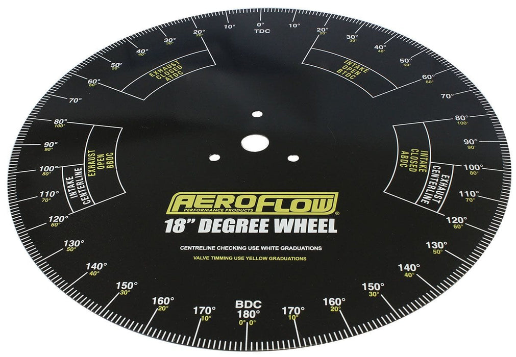 Aeroflow Performance 18" Universal Degree Wheel Pro Camshaft Degree Wheel AF98-2121 Autofit