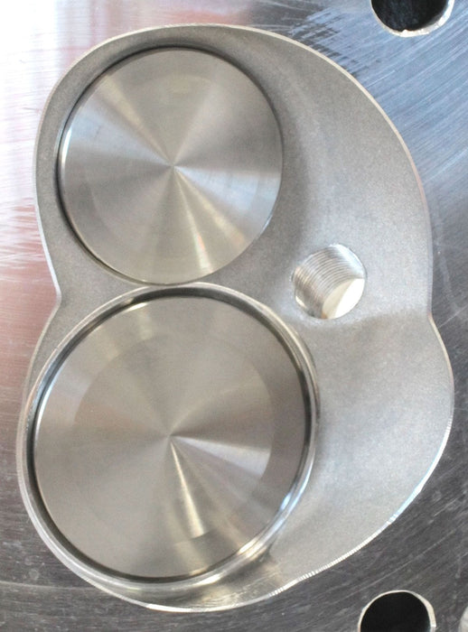 Aeroflow Performance 2.00" x 1.18" Intake Port, 1.32" x 1.27" Exhaust Port Complete Small Block Ford Windsor 289-351 175cc Aluminium Cylinder Heads with 61 Autofit