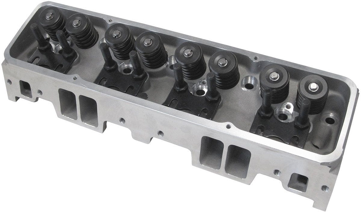 Aeroflow Performance 2.00" x 1.20" Intake Port, 1.42" x 1.53" Exhaust Port Complete Small Block Chev 327-350-400 186cc Aluminium Cylinder Heads with 67cc C Autofit