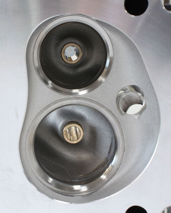 Aeroflow Performance 2.06" x 1.36" Intake Port, 1.85" x 1.27" Exhaust Port Bare Ford 390-428 170cc Aluminium Cylinder Heads with 72cc Chamber (Pair) AF95-0 Autofit