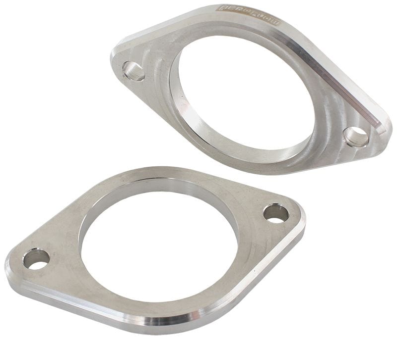 Aeroflow Performance 2-1/2" (63.5mm) I.D x 3/8" (9.52mm) Thick, Sold as a Pair 2-Bolt Stainless Steel Flanges AF9551-0009 Autofit