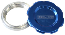 Aeroflow Performance 2-1/2" Female weld-on bung, includes Buna N & EPR O-rings. Blue Cap Low Profile Billet Aluminium Filler Cap & Bung AF465-40BL Autofit