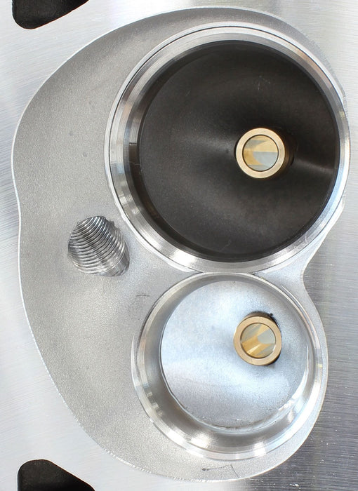 Aeroflow Performance 2.13" x 1.28" Intake Port, 1.40" x 1.40" Exhaust Port Bare Small Block Ford Windsor 289-351 203cc Aluminium Cylinder Heads with 58cc C Autofit