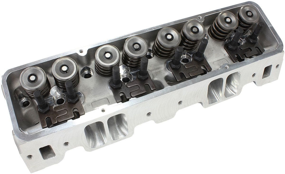 Aeroflow Performance 2.15" x 1.30" Intake Port, 1.45" x 1.50" Exhaust Port Complete Small Block Chev 327-350-400 213cc CNC Ported Aluminium Cylinder Heads Autofit