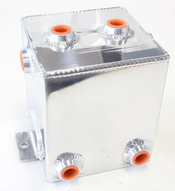 Aeroflow Performance 2.2L capacity, 5" L x 5" W x 6", Polished finish Universal Fabricated Alloy Tank AF77-1011 Autofit