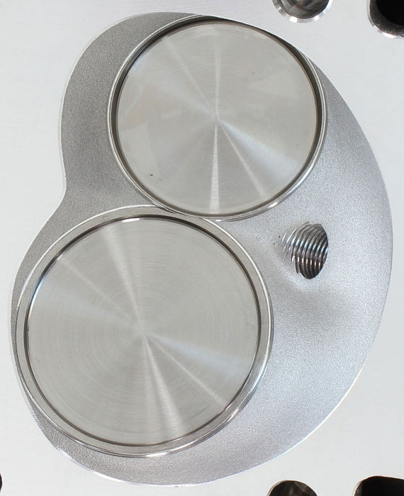 Aeroflow Performance 2.45" x 1.75" Intake Port, 1.75" x 2.00" Exhaust Port Complete Big Block Chev 396-454 320cc Aluminium Cylinder Heads with 120cc Chambe Autofit