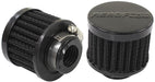 Aeroflow Performance 2" (50.8mm) O.D. x 1-1/2" (38mm) High, 3/4" (19mm) Flange Inside Diam Black Clamp On Breather AF2271-1360 Autofit
