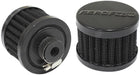 Aeroflow Performance 2" (50.8mm) O.D. x 1-1/2" (38mm) High, 3/8" (10mm) Flange Inside Diam Black Clamp On Breather AF2271-1320 Autofit