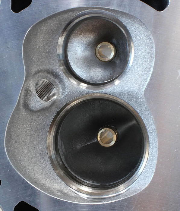 Aeroflow Performance 2.60" x 1.28" Intake Port, 1.47" x 1.64" Exhaust Port Bare GM LS3 4 Bolt 276cc Aluminium Cylinder Heads with 70cc Chamber (Pair) AF95- Autofit